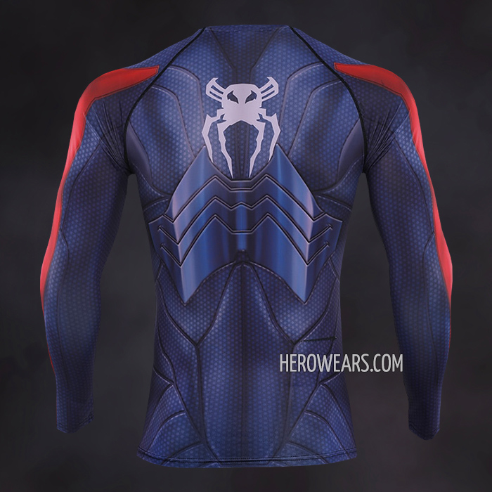 Spiderman 2099 Inspired Athletic Compression Shirt – City Crews Collective