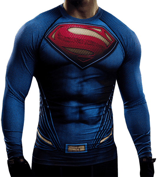  Super Hero Costumes, Sports Gym Compression Shirts