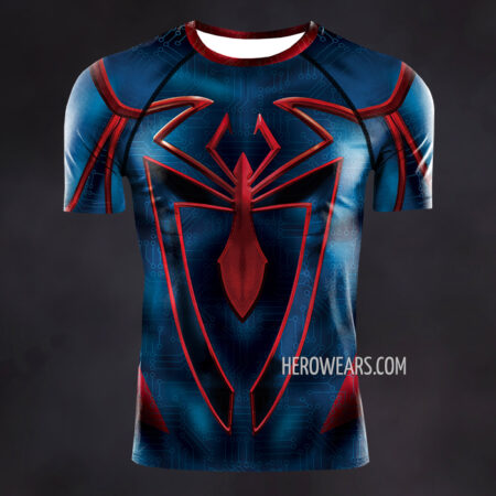 Men's T-shirts Spider Superhero Compression Tights Long Sleeve Tops Tee Gym
